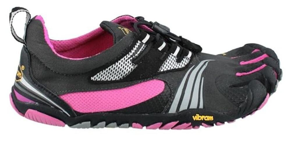 Vibram FiveFingers KMD LS Cross Training Shoes Climbing Black Pink Grey 9